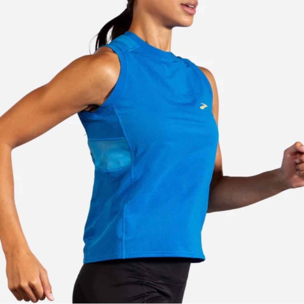 Brooks Atmosphere Women's Running Tank Top - Blue Bolt